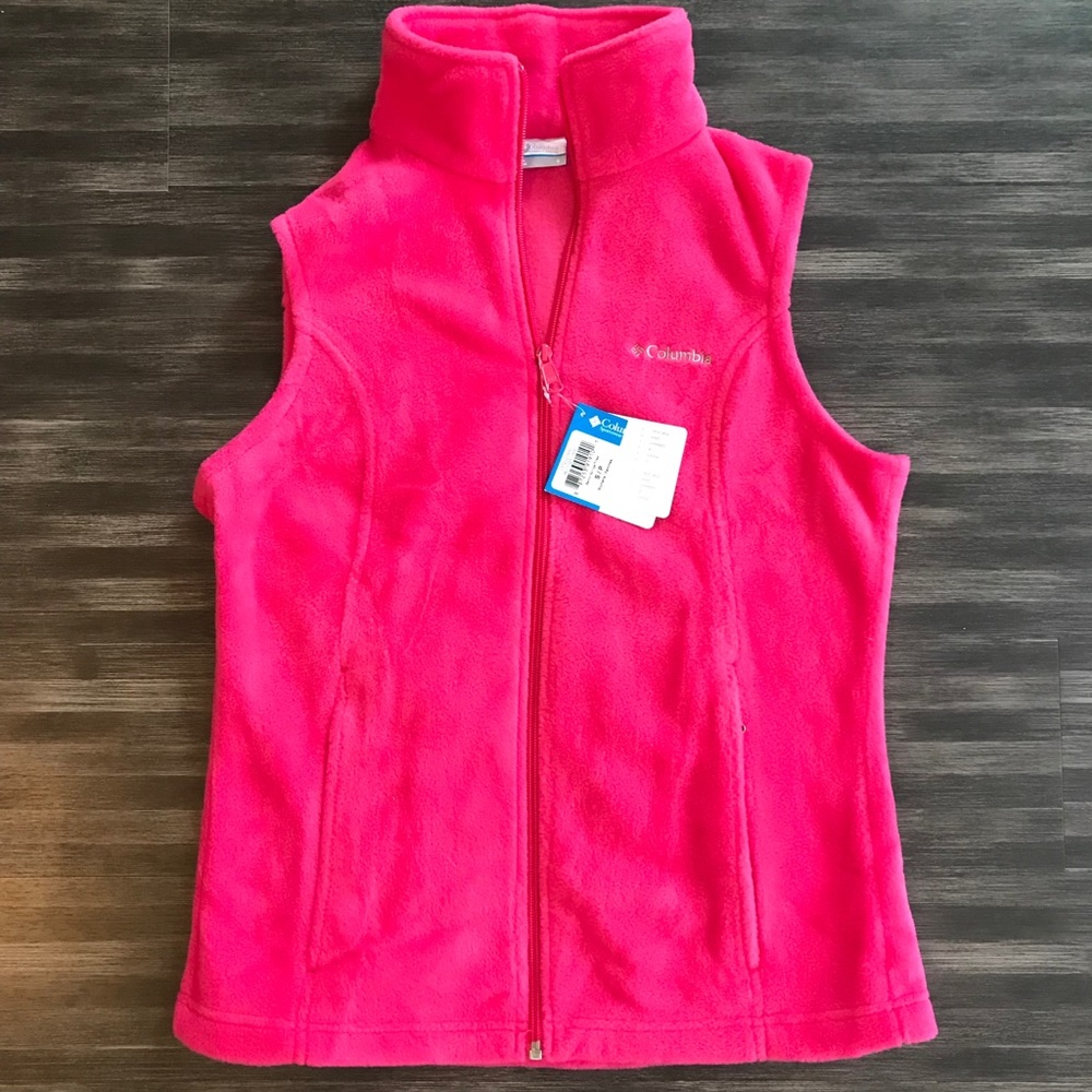 Hot Pink Columbia Vest